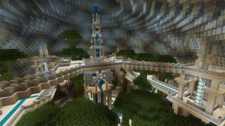 Screenshot of the Minecraft Bedrock Marketplace product Under the Sea created by MobBlocks.