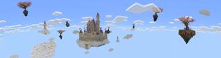 Panorama of the Minecraft Bedrock Marketplace product Unicorns created by MobBlocks.
