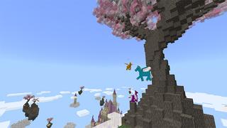 Screenshot of the Minecraft Bedrock Marketplace product Unicorns created by MobBlocks.