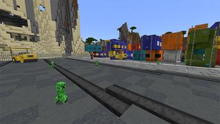 Screenshot of the Minecraft Bedrock Marketplace product Upgraded TNT created by MobBlocks.