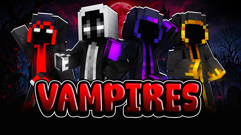 Thumbnail of the Minecraft Bedrock Marketplace product Vampires created by MobBlocks.