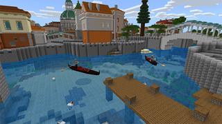Screenshot of the Minecraft Bedrock Marketplace product Venice City created by MobBlocks.