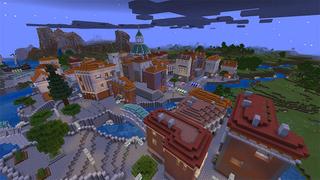 Screenshot of the Minecraft Bedrock Marketplace product Venice City created by MobBlocks.