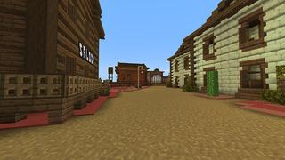Screenshot of the Minecraft Bedrock Marketplace product Wild West created by MobBlocks.