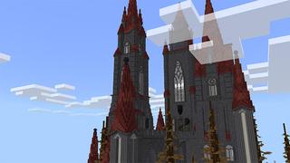 Screenshot of the Minecraft Bedrock Marketplace product Witches Castle created by MobBlocks.