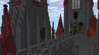 Screenshot of the Minecraft Bedrock Marketplace product Witches Castle created by MobBlocks.