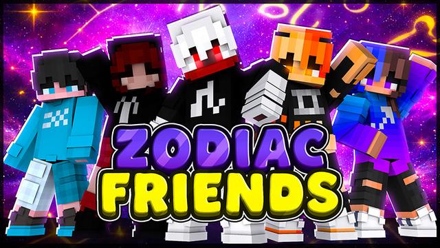 Thumbnail of the Minecraft Bedrock Marketplace product Zodiac Friends created by MobBlocks.