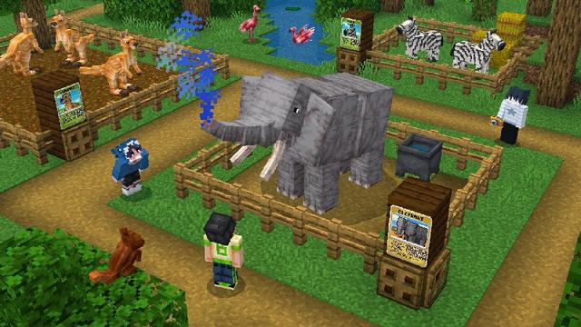 Screenshot of the Minecraft Bedrock Marketplace product Animals Add-On created by Mod Block.