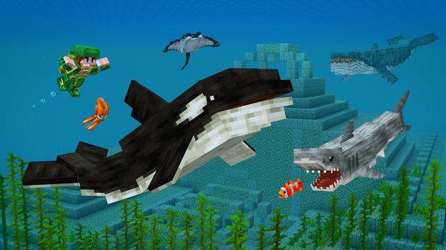 Screenshot of the Minecraft Bedrock Marketplace product Animals Add-On created by Mod Block.