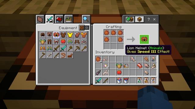 Screenshot of the Minecraft Bedrock Marketplace product Animals Add-On created by Mod Block.