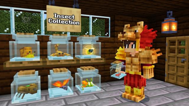 Screenshot of the Minecraft Bedrock Marketplace product Animals Add-On created by Mod Block.