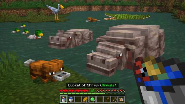Screenshot of the Minecraft Bedrock Marketplace product Animals Add-On created by Mod Block.