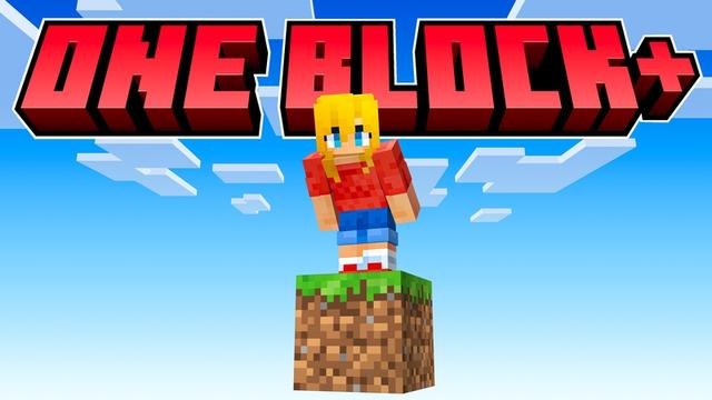 Thumbnail of the Minecraft Bedrock Marketplace product One Block+ created by Mod Block.