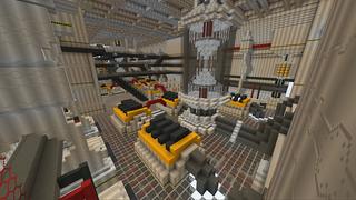 Screenshot of the Minecraft Bedrock Marketplace product A-Maze-ing Galactic Wars created by Monster Egg Studios.
