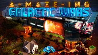Thumbnail of the Minecraft Bedrock Marketplace product A-Maze-ing Galactic Wars created by Monster Egg Studios.