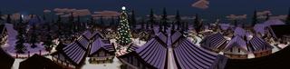 Panorama of the Minecraft Bedrock Marketplace product A MobBlocks Holiday created by Monster Egg Studios.