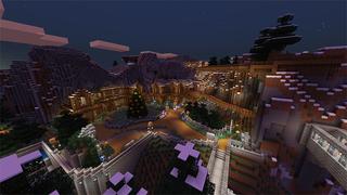 Screenshot of the Minecraft Bedrock Marketplace product A MobBlocks Holiday created by Monster Egg Studios.