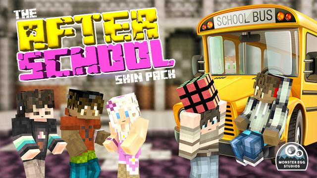 Thumbnail of the Minecraft Bedrock Marketplace product After School created by Monster Egg Studios.