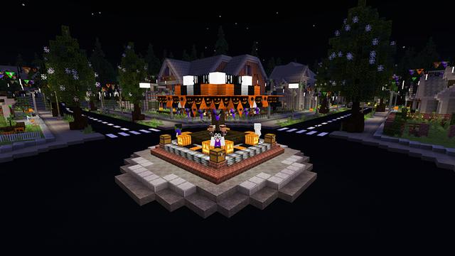 Screenshot of the Minecraft Bedrock Marketplace product All Hallows Eve created by Monster Egg Studios.