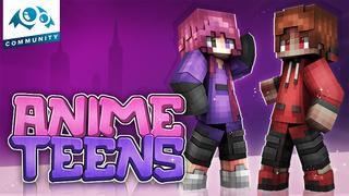 Thumbnail of the Minecraft Bedrock Marketplace product Anime Teens created by Monster Egg Studios.