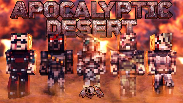 Thumbnail of the Minecraft Bedrock Marketplace product Apocalyptic Desert created by Monster Egg Studios.