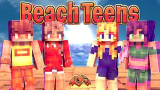 Thumbnail of the Minecraft Bedrock Marketplace product Beach Teens created by Monster Egg Studios.