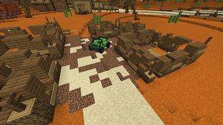 Screenshot of the Minecraft Bedrock Marketplace product Buggy Discovery created by Monster Egg Studios.