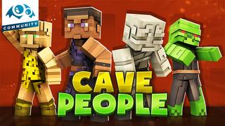 Thumbnail of the Minecraft Bedrock Marketplace product Cave People created by Monster Egg Studios.