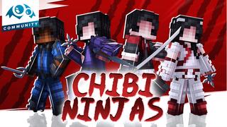 Thumbnail of the Minecraft Bedrock Marketplace product Chibi Ninjas created by Monster Egg Studios.