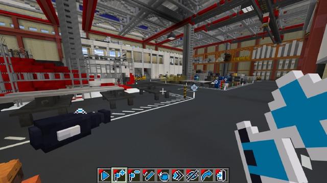 Screenshot of the Minecraft Bedrock Marketplace product CinemaCraft Add-On created by Monster Egg Studios.
