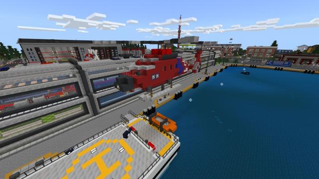Screenshot of the Minecraft Bedrock Marketplace product CinemaCraft Add-On created by Monster Egg Studios.