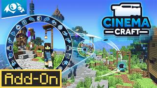 Thumbnail of the Minecraft Bedrock Marketplace product CinemaCraft Add-On created by Monster Egg Studios.