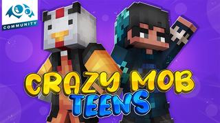 Thumbnail of the Minecraft Bedrock Marketplace product Crazy Mob Teens created by Monster Egg Studios.