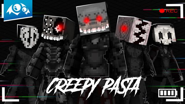 Thumbnail of the Minecraft Bedrock Marketplace product Creepy Pasta created by Monster Egg Studios.