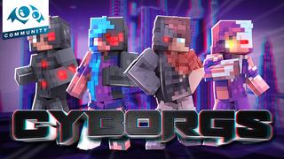 Thumbnail of the Minecraft Bedrock Marketplace product Cyborgs created by Monster Egg Studios.