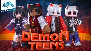 Thumbnail of the Minecraft Bedrock Marketplace product Demon Teens created by Monster Egg Studios.
