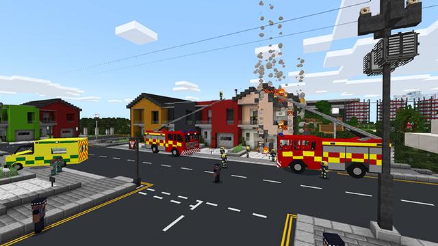 Screenshot of the Minecraft Bedrock Marketplace product Docklands: Roleplay created by Monster Egg Studios.