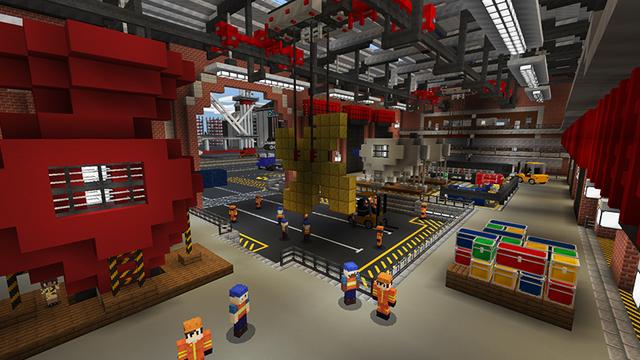 Screenshot of the Minecraft Bedrock Marketplace product Docklands: Roleplay created by Monster Egg Studios.