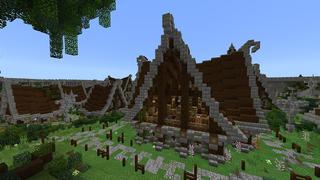 Screenshot of the Minecraft Bedrock Marketplace product Dragus Keep created by Monster Egg Studios.