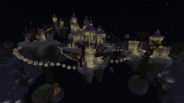 Screenshot of the Minecraft Bedrock Marketplace product End Base created by Monster Egg Studios.