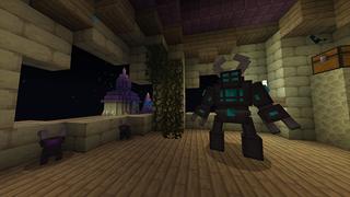 Screenshot of the Minecraft Bedrock Marketplace product End Base created by Monster Egg Studios.
