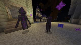 Screenshot of the Minecraft Bedrock Marketplace product End Base created by Monster Egg Studios.