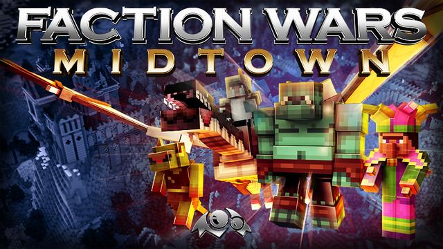 Thumbnail of the Minecraft Bedrock Marketplace product Guerras de facciones: Midtown created by Monster Egg Studios.