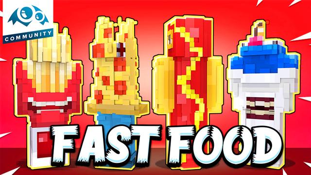 Thumbnail of the Minecraft Bedrock Marketplace product Fast Food created by Monster Egg Studios.