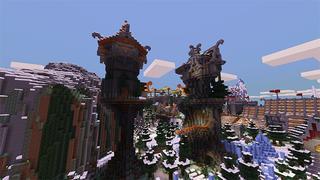 Screenshot of the Minecraft Bedrock Marketplace product Guardian's Keep created by Monster Egg Studios.
