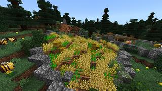Screenshot of the Minecraft Bedrock Marketplace product Halfling Hollow created by Monster Egg Studios.