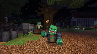 Screenshot of the Minecraft Bedrock Marketplace product Hallowed Escape created by Monster Egg Studios.