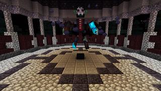 Screenshot of the Minecraft Bedrock Marketplace product Hallowed Escape created by Monster Egg Studios.