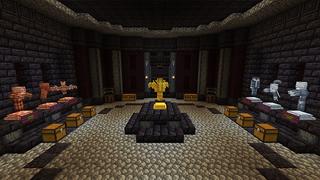 Screenshot of the Minecraft Bedrock Marketplace product Hallowed Escape created by Monster Egg Studios.