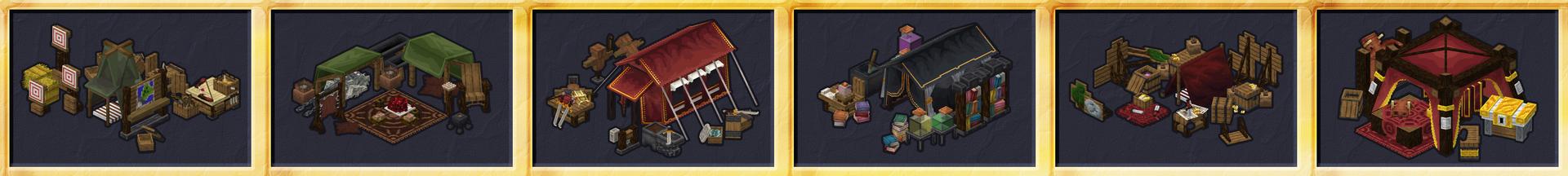 Panorama of the Minecraft Bedrock Marketplace product Heroes created by Monster Egg Studios.